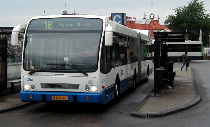 GVB Volvo B7LA Berkhof 561
